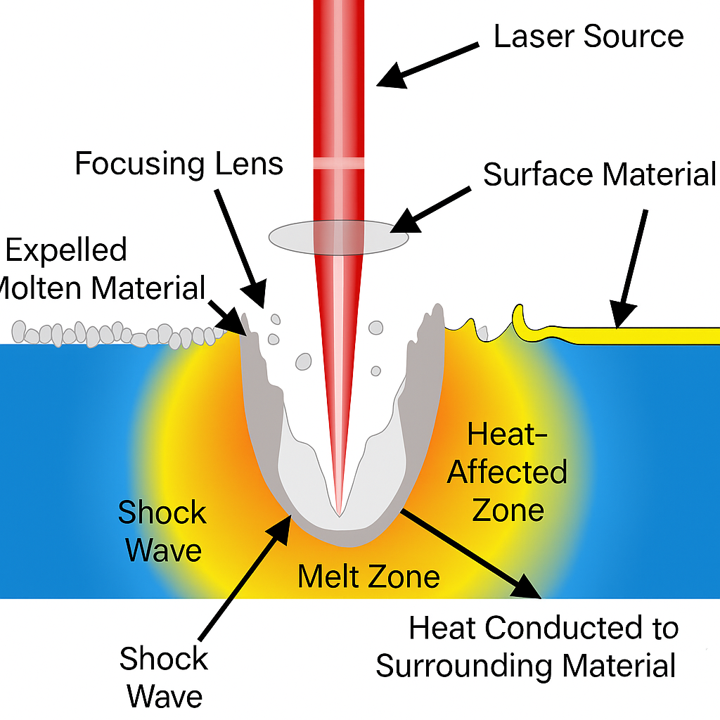 laser processing diagram
